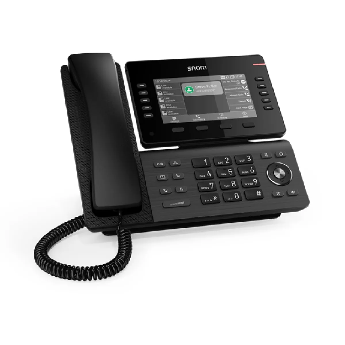 Snom Noir D815w Téléphone Fixe Tft Wifi