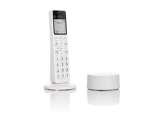 Telephone DECT sans fil Motorola DOT4 avec repondeur - vue 3