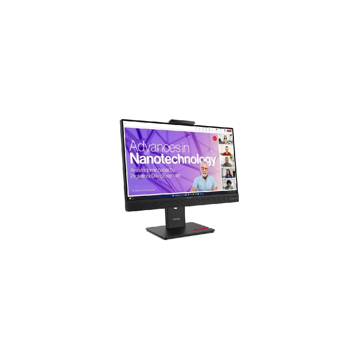 Lenovo ThinkVision T24 4v Monitor PC 60 5 cm 23.8 1920 x 1080 Pixel Full HD LCD Nero Neuf - vue 7