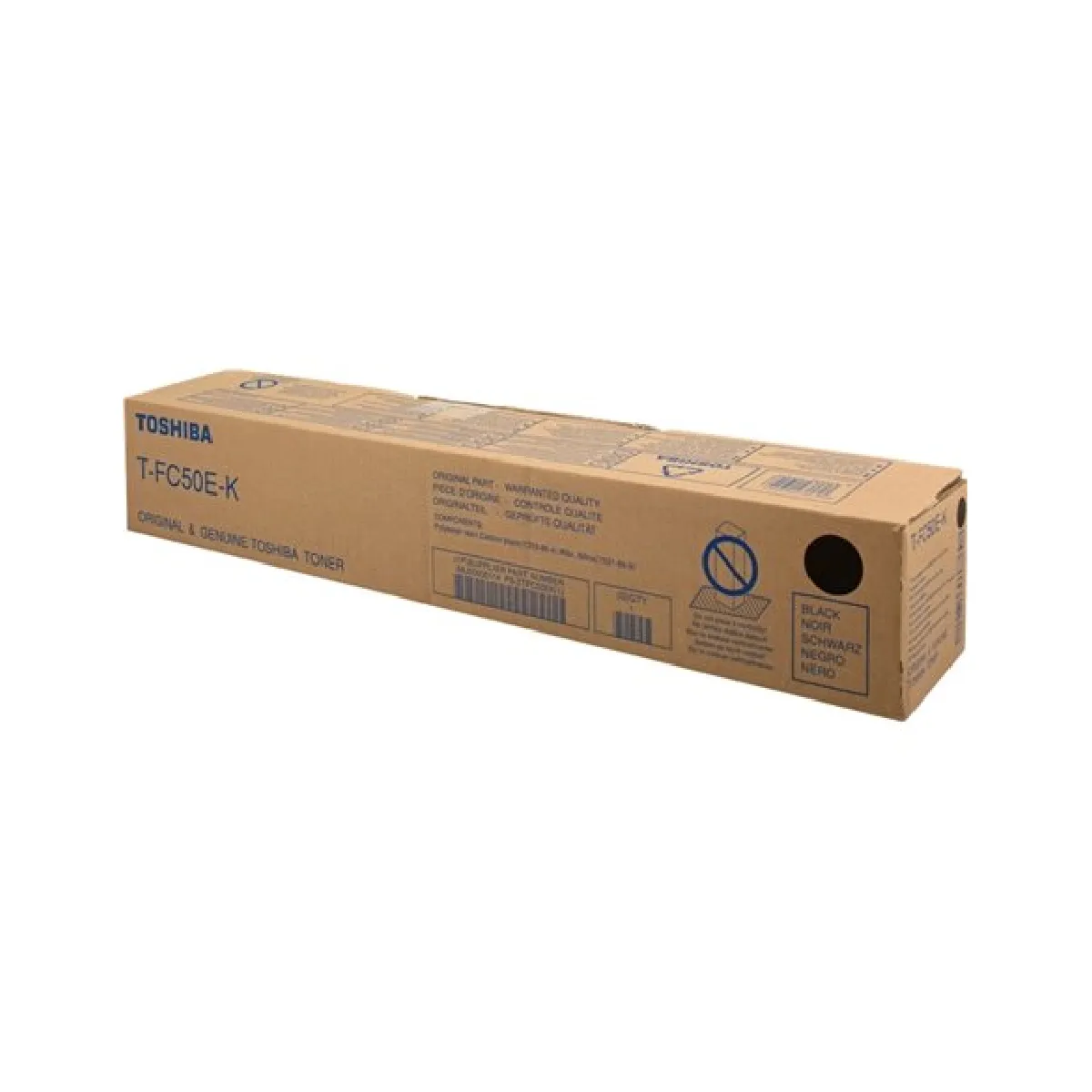 Toshiba Noir T-Fc50ek Cartouche De Toner D'origine