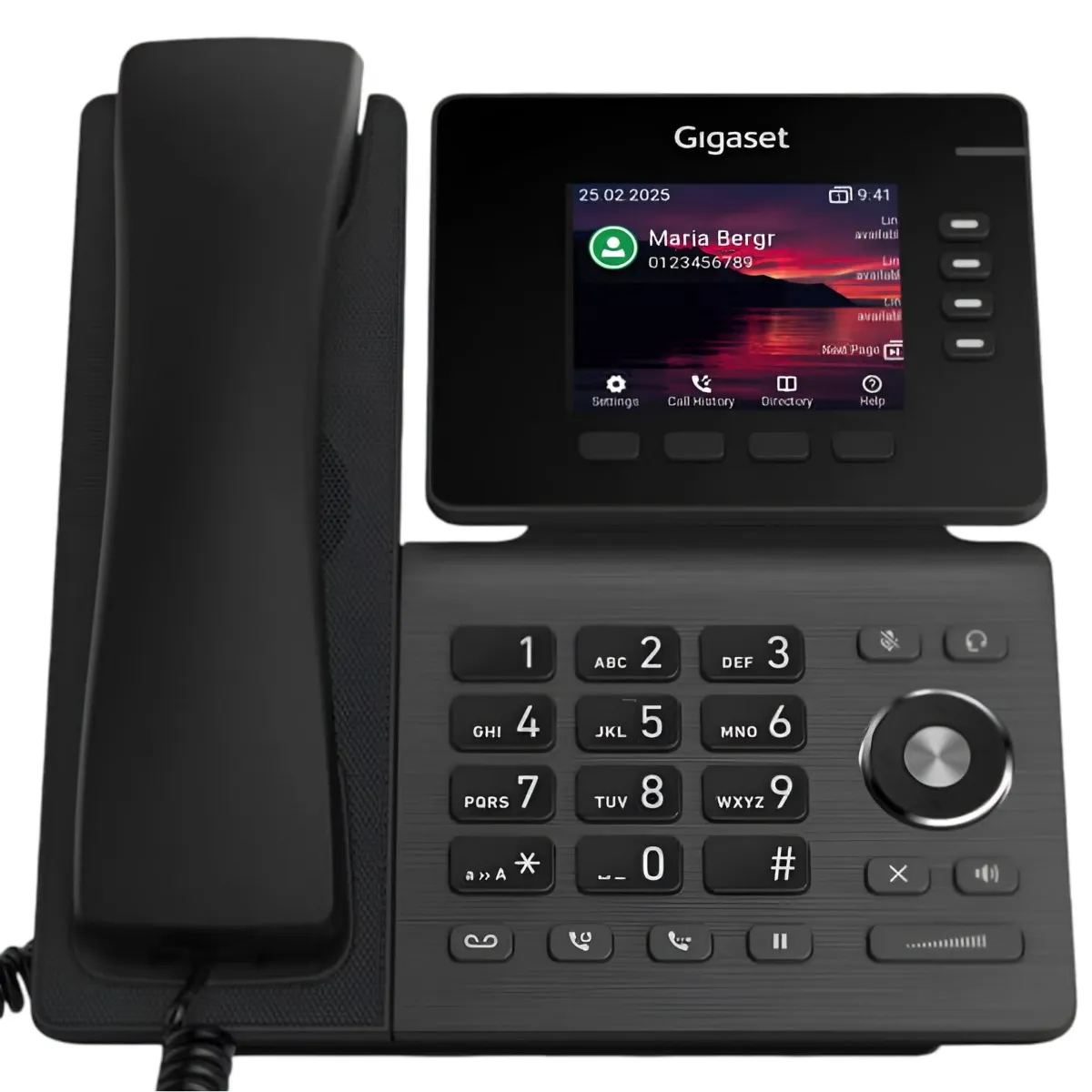 Gigaset Noir P820 Ip Pro