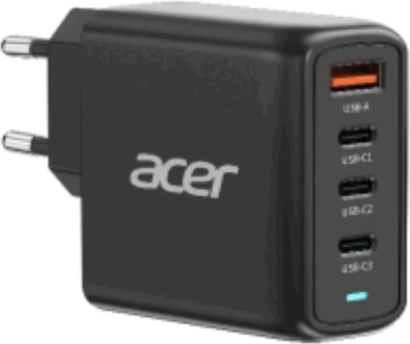 Acer Chargeur de batteries GaN CA 100240 V 100 Watt connecteurs de sortie : 4 - vue 2