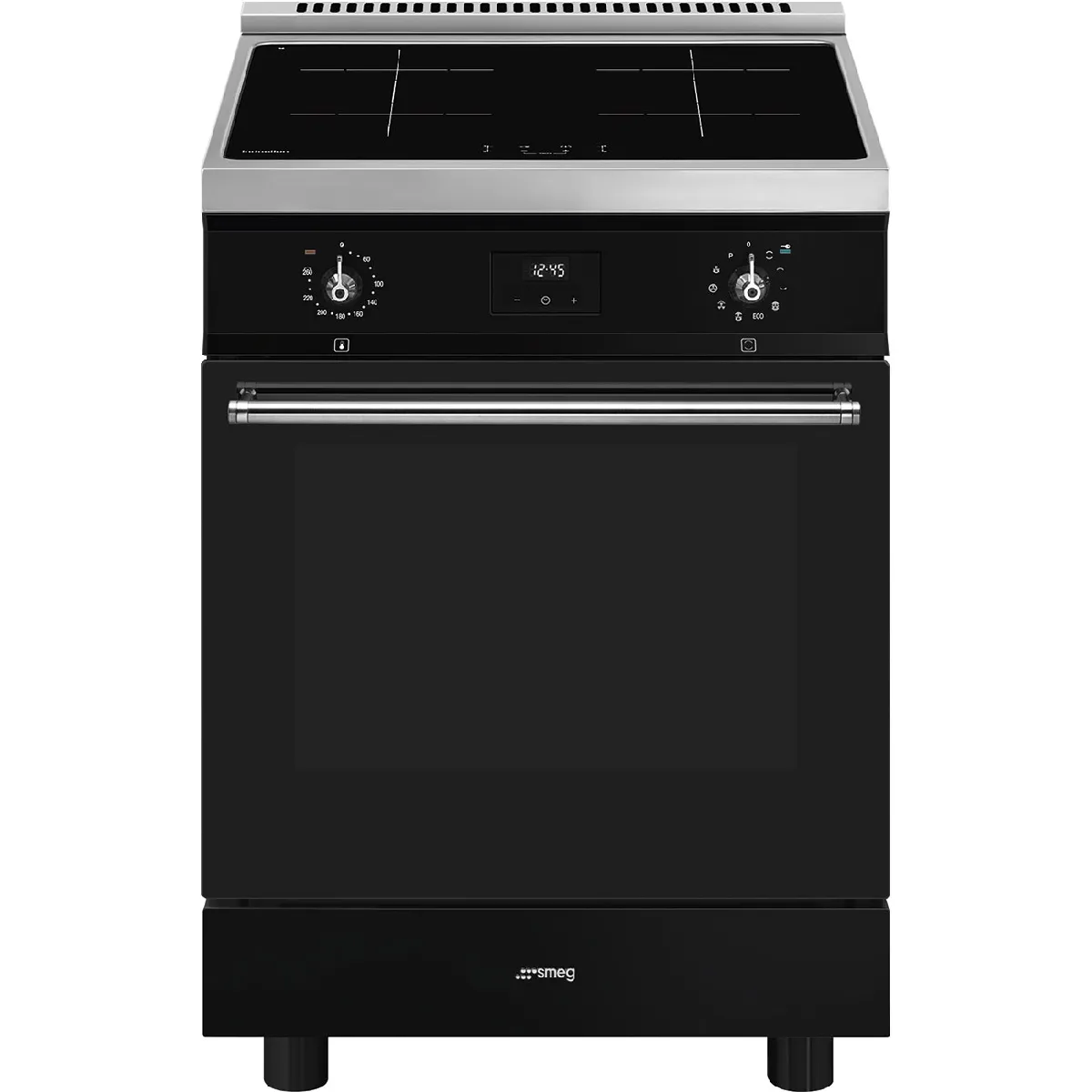 Cuisinière Électrique SMEG C6IPBLT2 – 4 Foyers Induction, 70L, Pyrolyse - vue 4