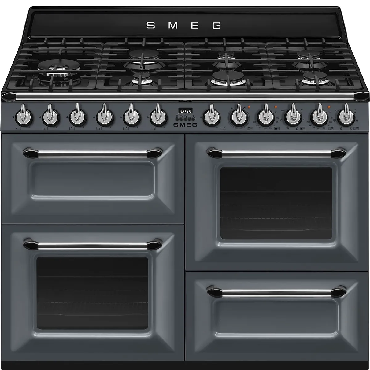 Smeg - Piano de cuisson Victoria - 110cm - Fonte - Gris - Image 2
