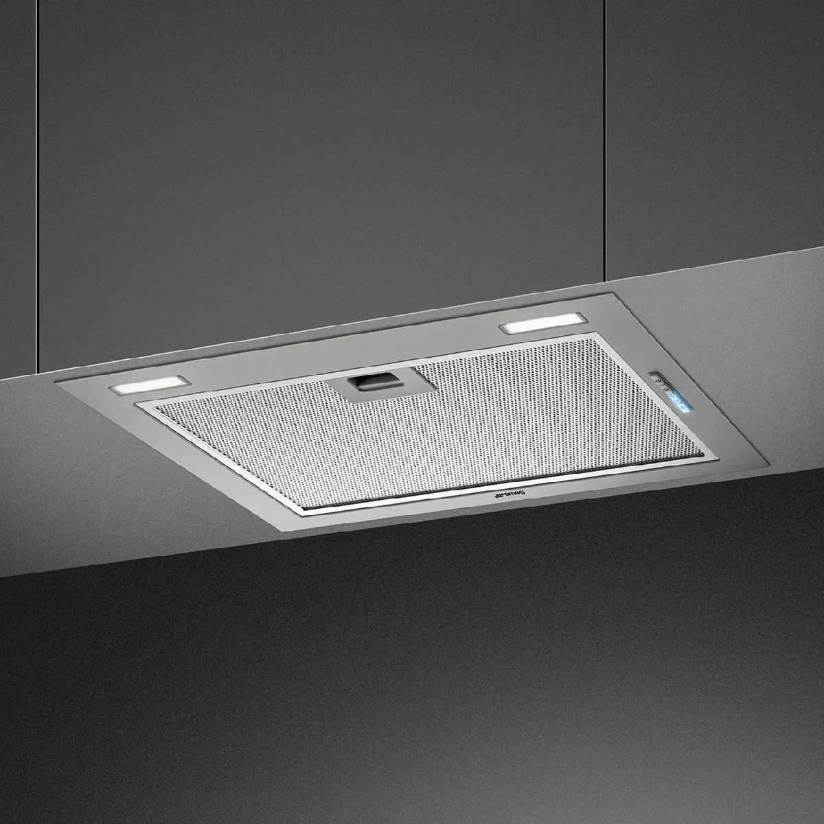 Hotte Encastrable Smeg KSG52HPE – 580 m³/h, Acier Inoxydable, LED - vue 4