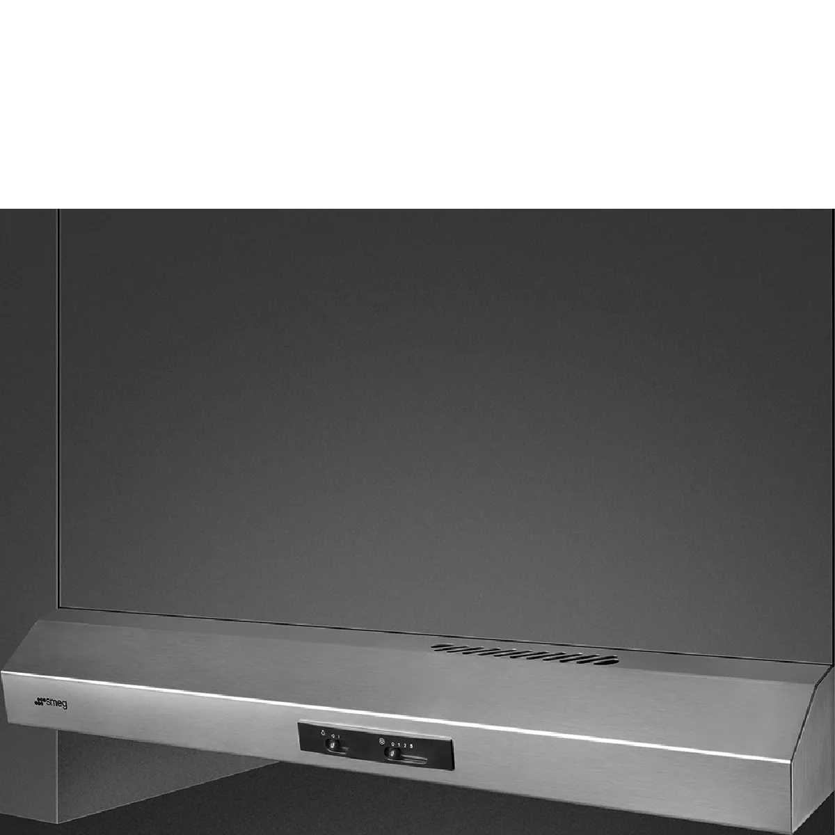 Hotte Visière SMEG KTE90E2 Inox 90 cm Evacuation - vue 2