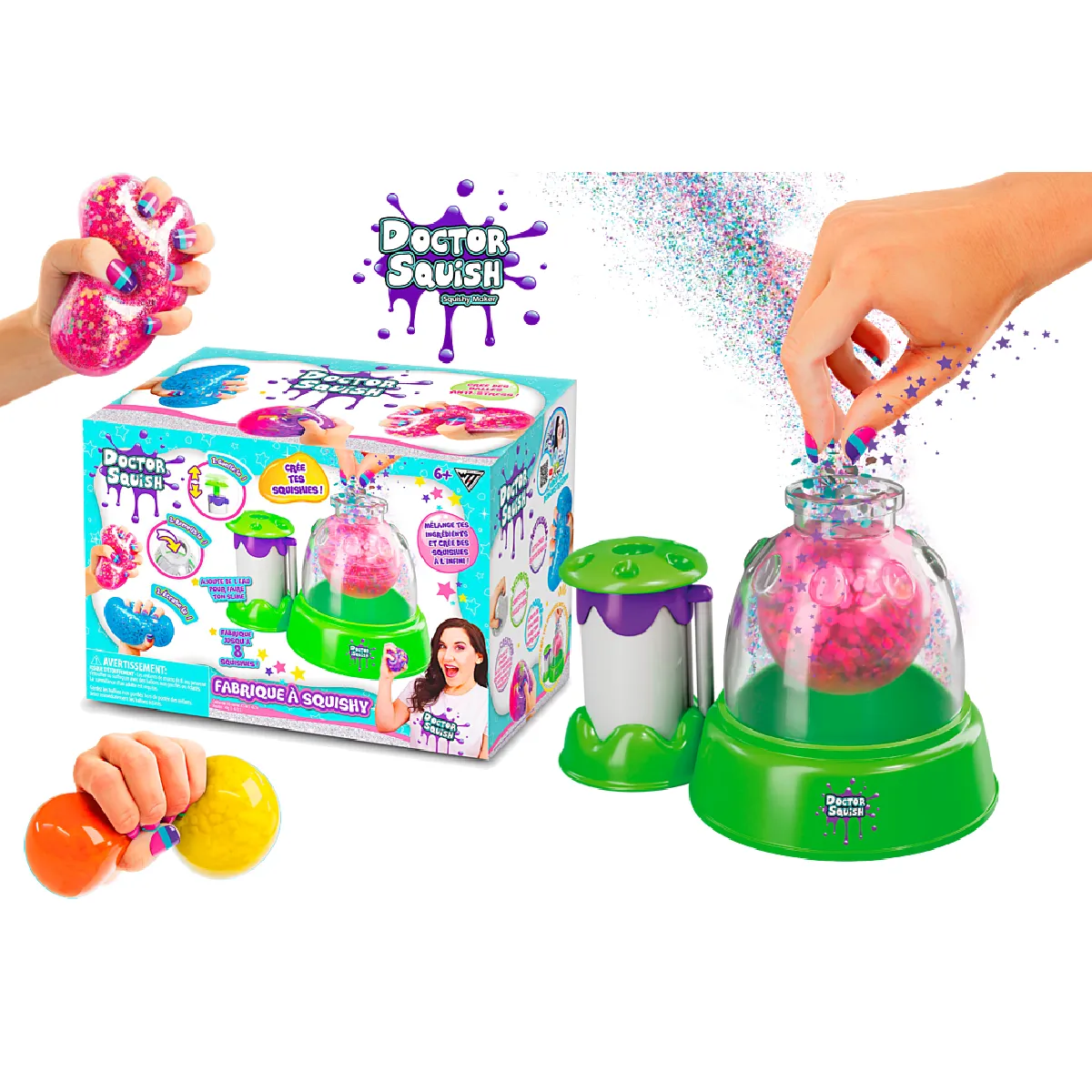 Boti Vert Jeux De Poterie Docteur Squish - La Fabrique A Squishy - Image 3