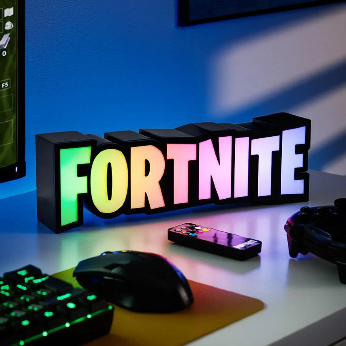 Paladone Lampe Logo Fortnite - Multicolore