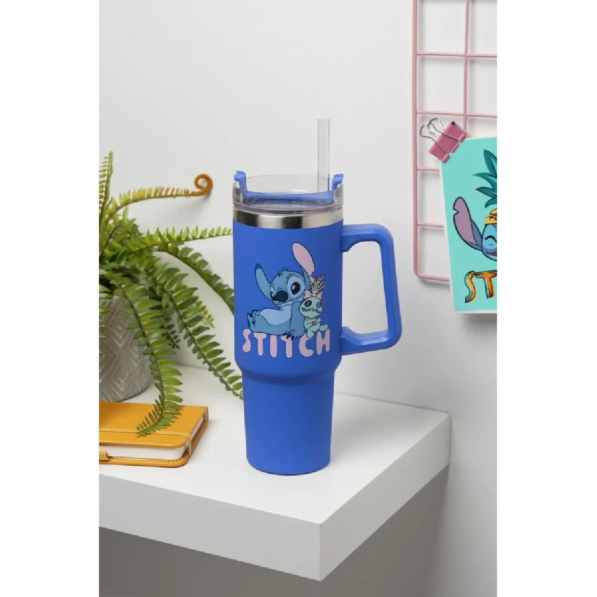 Paladone Products Bleu Lilo & Stitch - Gobelet Tumbler Stitch Blue - Image 5