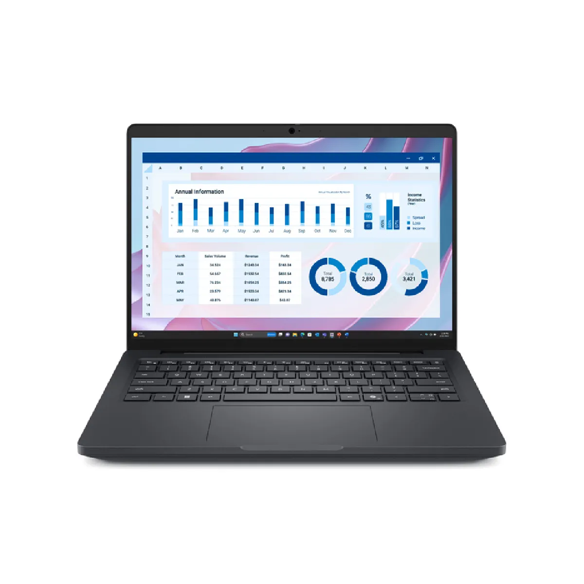 Dell Pro Max 14 MC14255 14 Ryzen AI 7 PRO 350 RAM SSD AMD Radeon - vue 3
