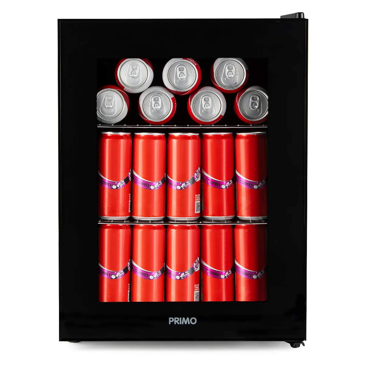 Primo Noir Pr193bc Réfrigérateur À Boissons - Minibar - Mini Réfrigérateur - Porte Vitrée - Pose Libre - 33L - C - Image 2