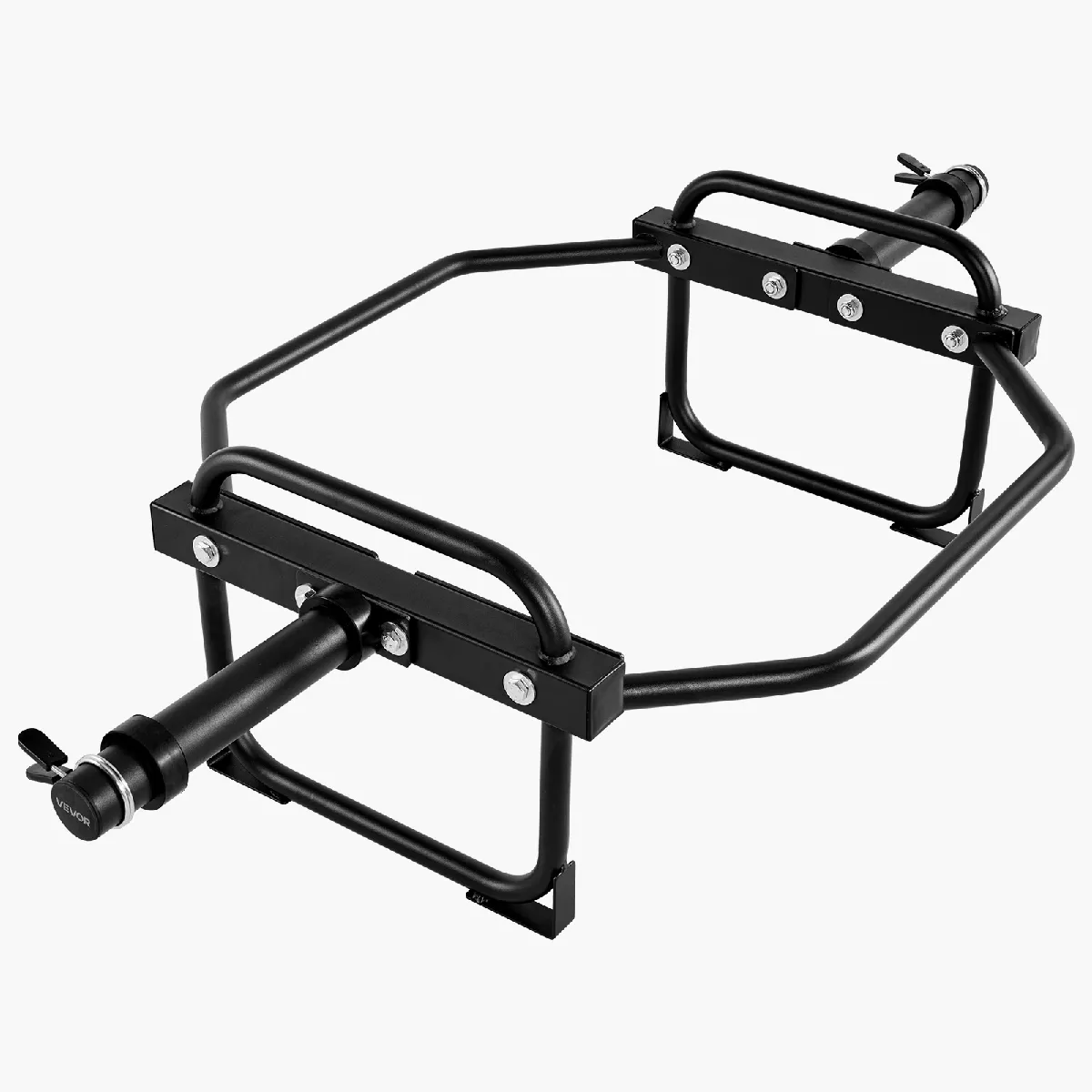 VEVOR Trap Bar Hexagon Hantelstange Langhantel 50 mm 240 kg Tragkraft, Gewichtheben und Krafttrainingsgerät, Heimfitnessstudio für Kniebeugen Kreuzheben Schulterdrücken, Schwarz