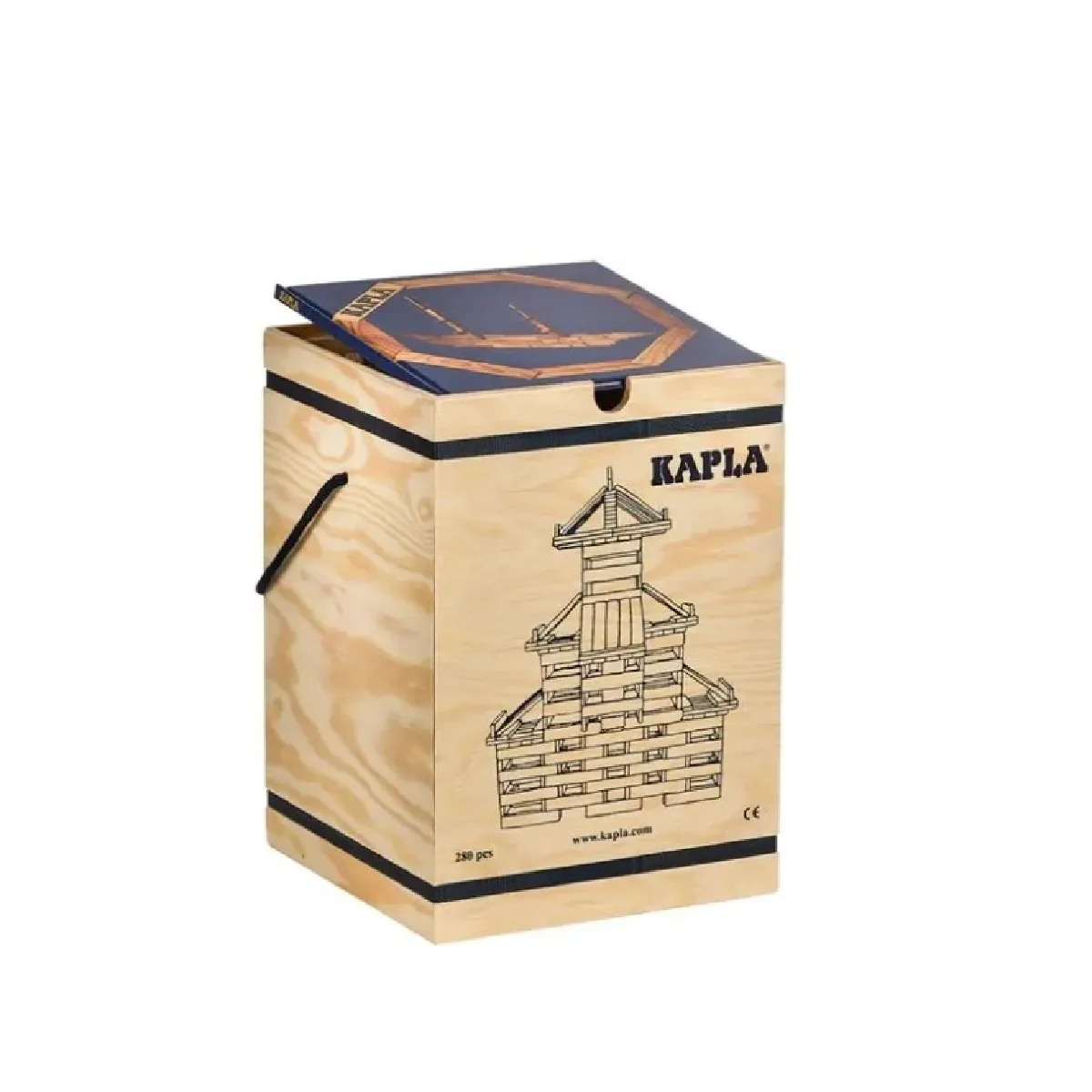 Kapla Beige Jeu De Construction Mallette 280 Planchettes - Neuf - Image 2
