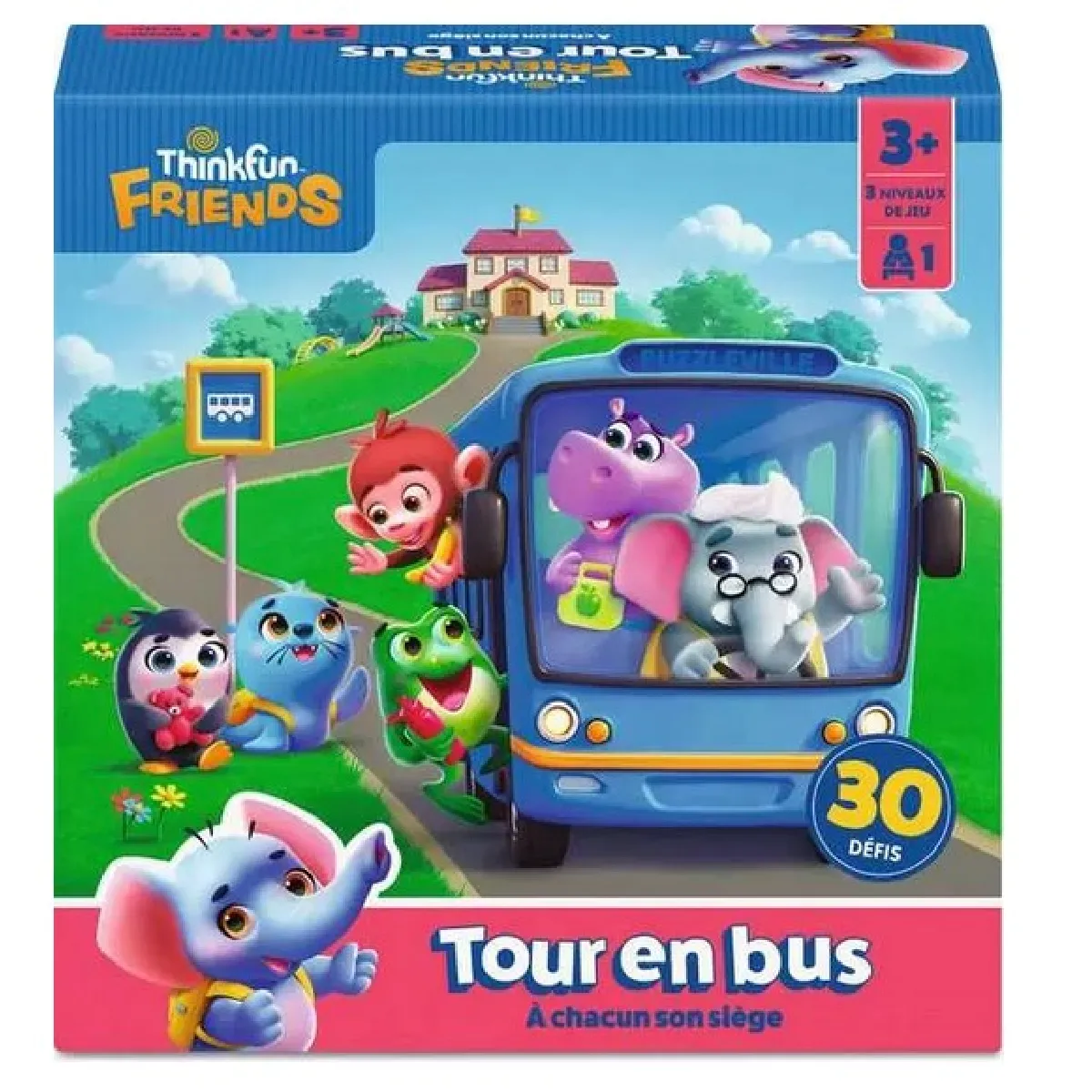 Ravensburger Thinkfun Friends : Tour En Bus - Jeux De Réflexion