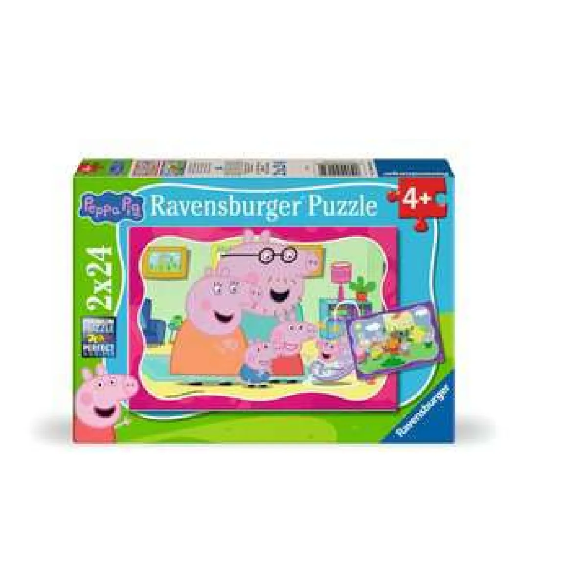 Puzzles 2 x 24 pièces Ravensburger Peppa Pig Nouvelles aventures - vue 7