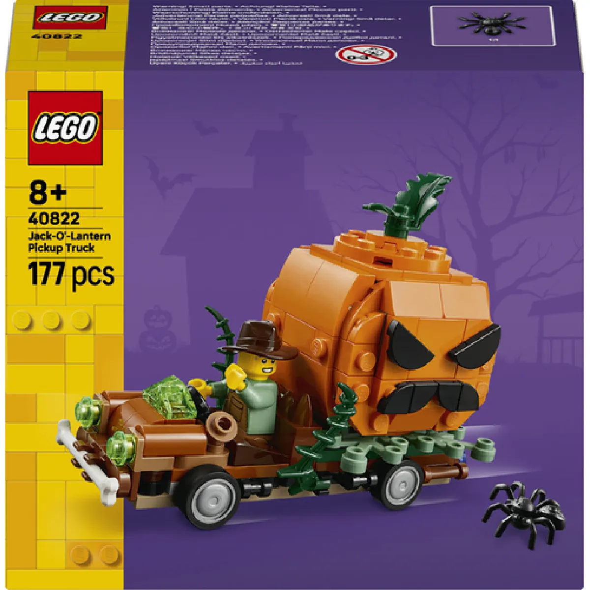 LEGO 40822 La camionnette de la citrouille d?Halloween