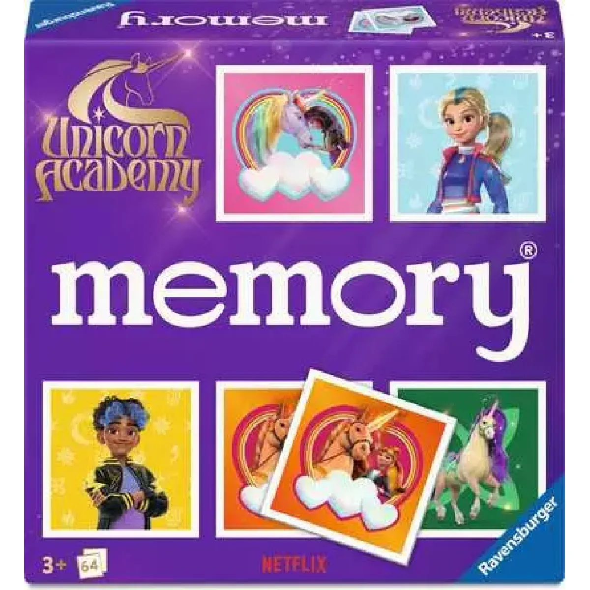 Ravensburger Grand Jeu De Memory L Ecole Des Licornes