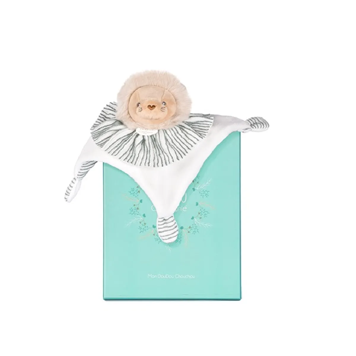 Doudou Les Chouchoux Lion blanc (20 cm) - Image 2