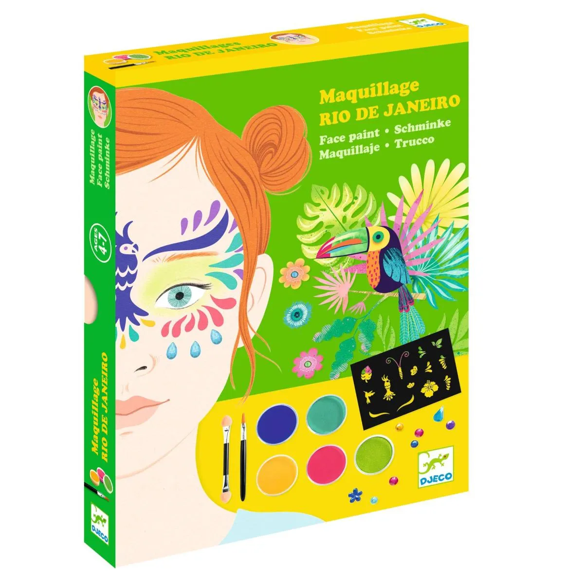 Djeco Coffret Maquillage Avec Accessoires Rio De Janeiro