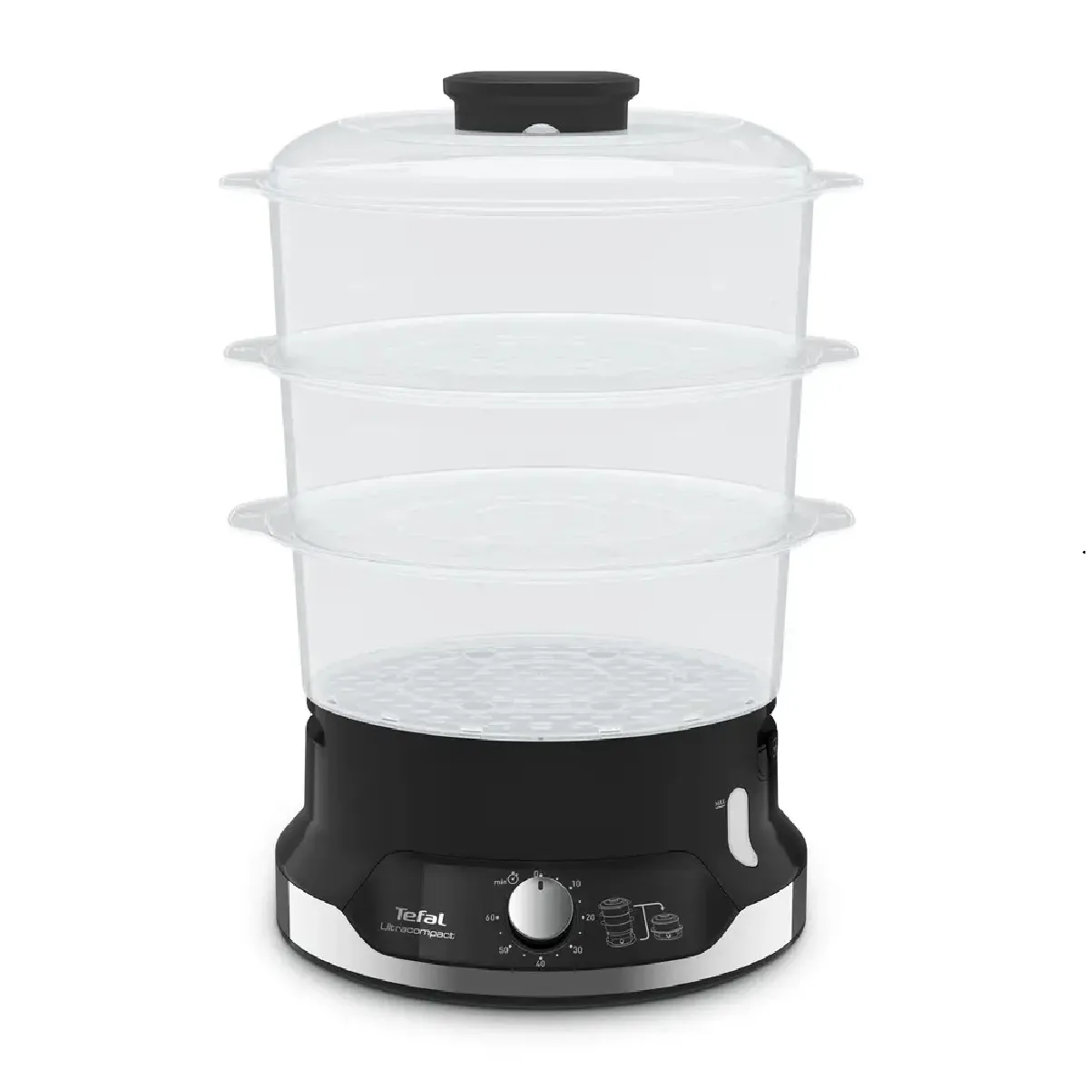 Cuiseur vapeur 3 paniers 800w - VC204810 - TEFAL