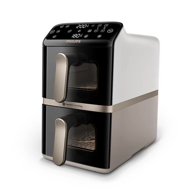 Airfryer Philips 4000 Series NA462/80 – 2 Paniers Superposés, 10 L - vue 8
