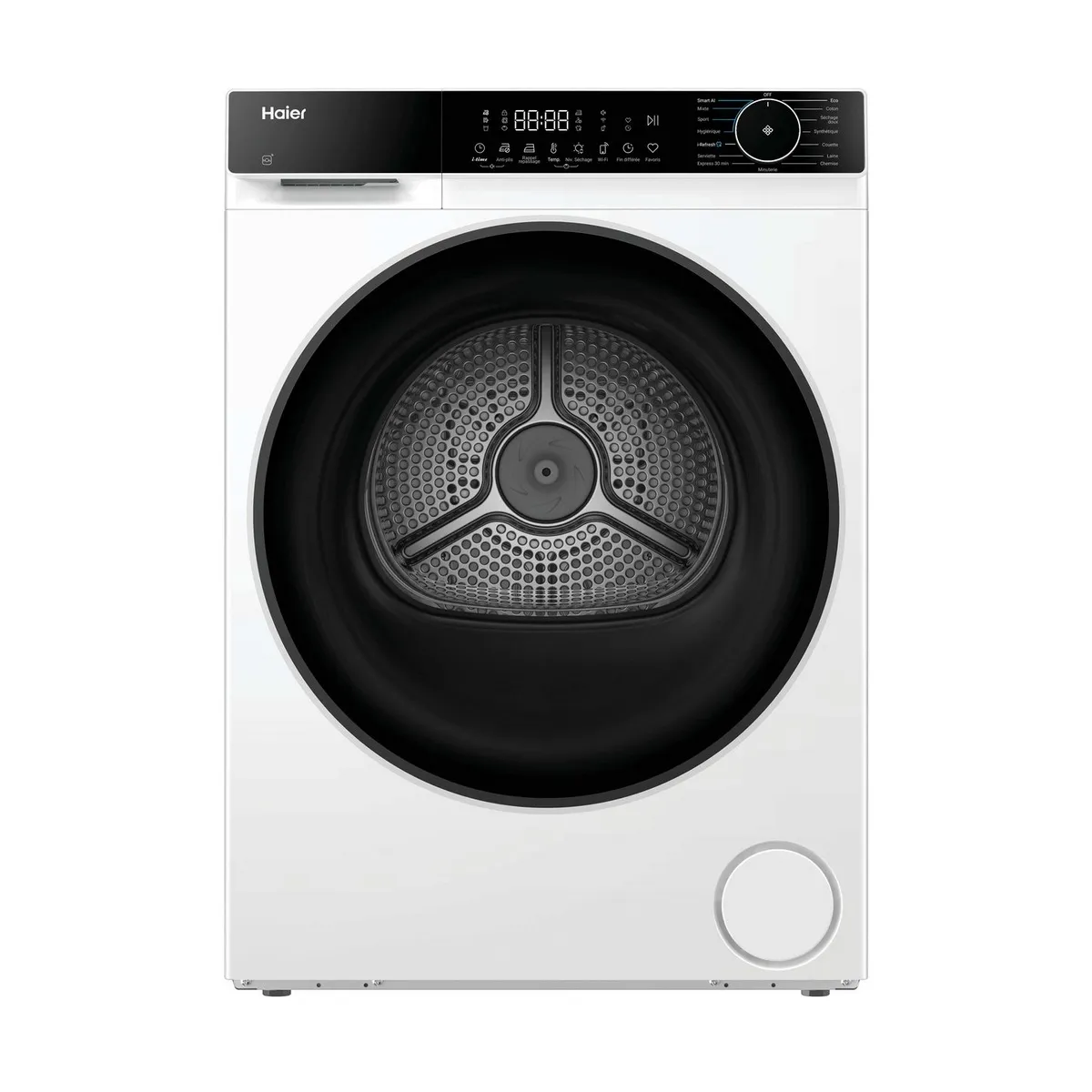 Haier Sèche-linge frontal 12 kg avec pompe à chaleur - HD120-E357U1-FR