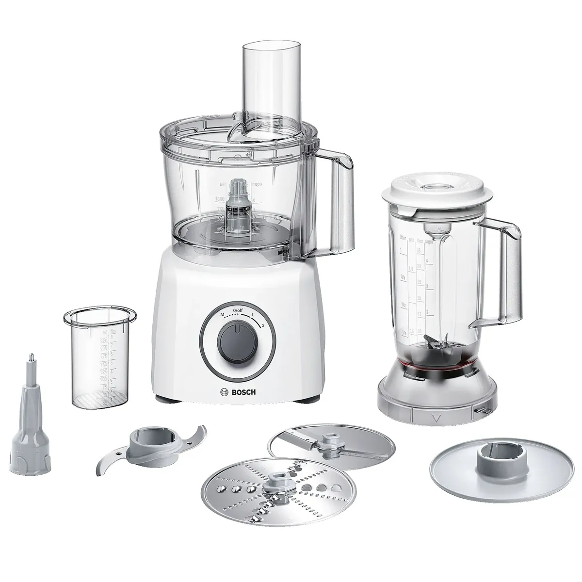 Robot multifonctions 2.3l 800w blanc - MCM3230W - BOSCH