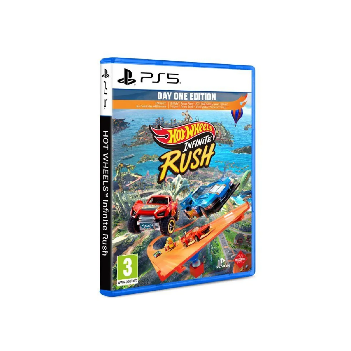 Milestone Clair Hot Wheels Infinite Rush - Day One Edition - Ps5 - Version Française - Image 4