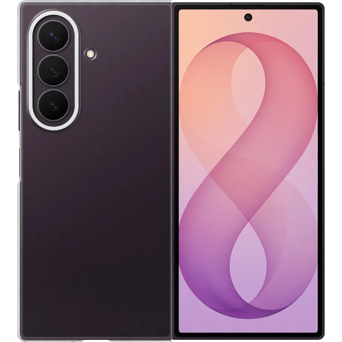 Coque originale Clear pour Samsung Galaxy Z Fold 8 Ultra Neuf - vue 6