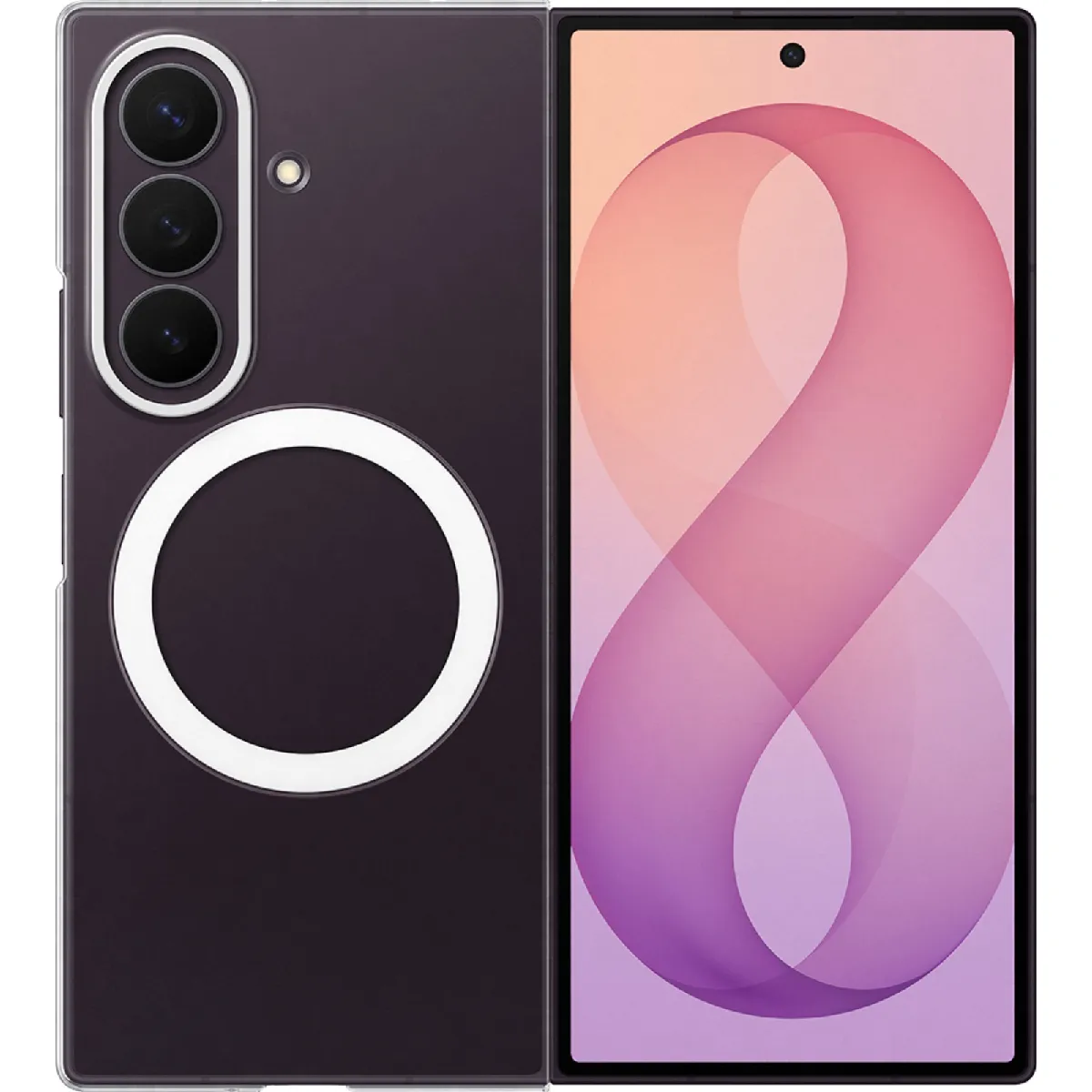 Pack 2 en 1 Coque magnétique + Film anti reflet pour Samsung Galaxy Z Fold 8 Ultra - vue 9