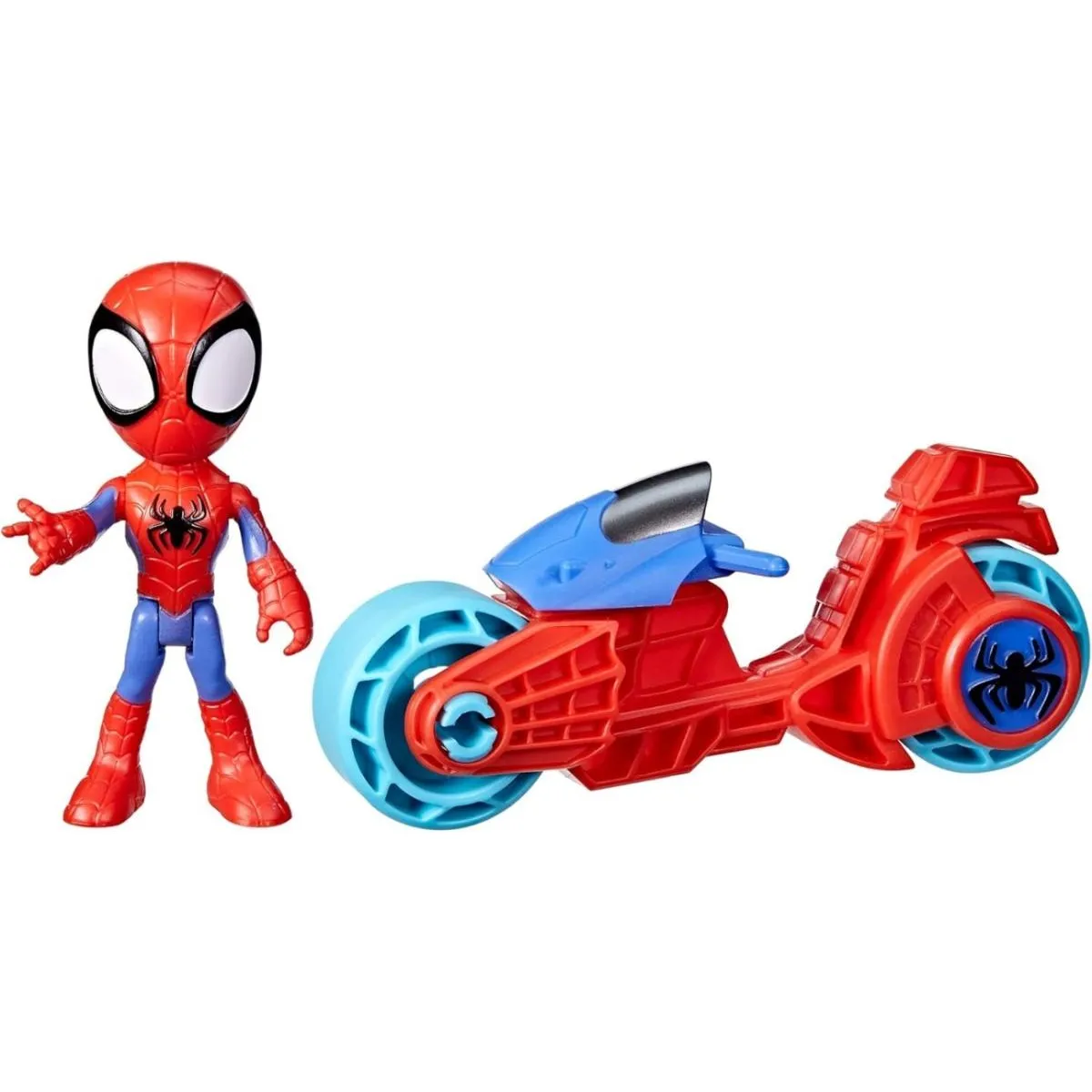Hasbro Figurine F7459 Marvel Spidey - Spidey et sa moto pour garçon - vue 3