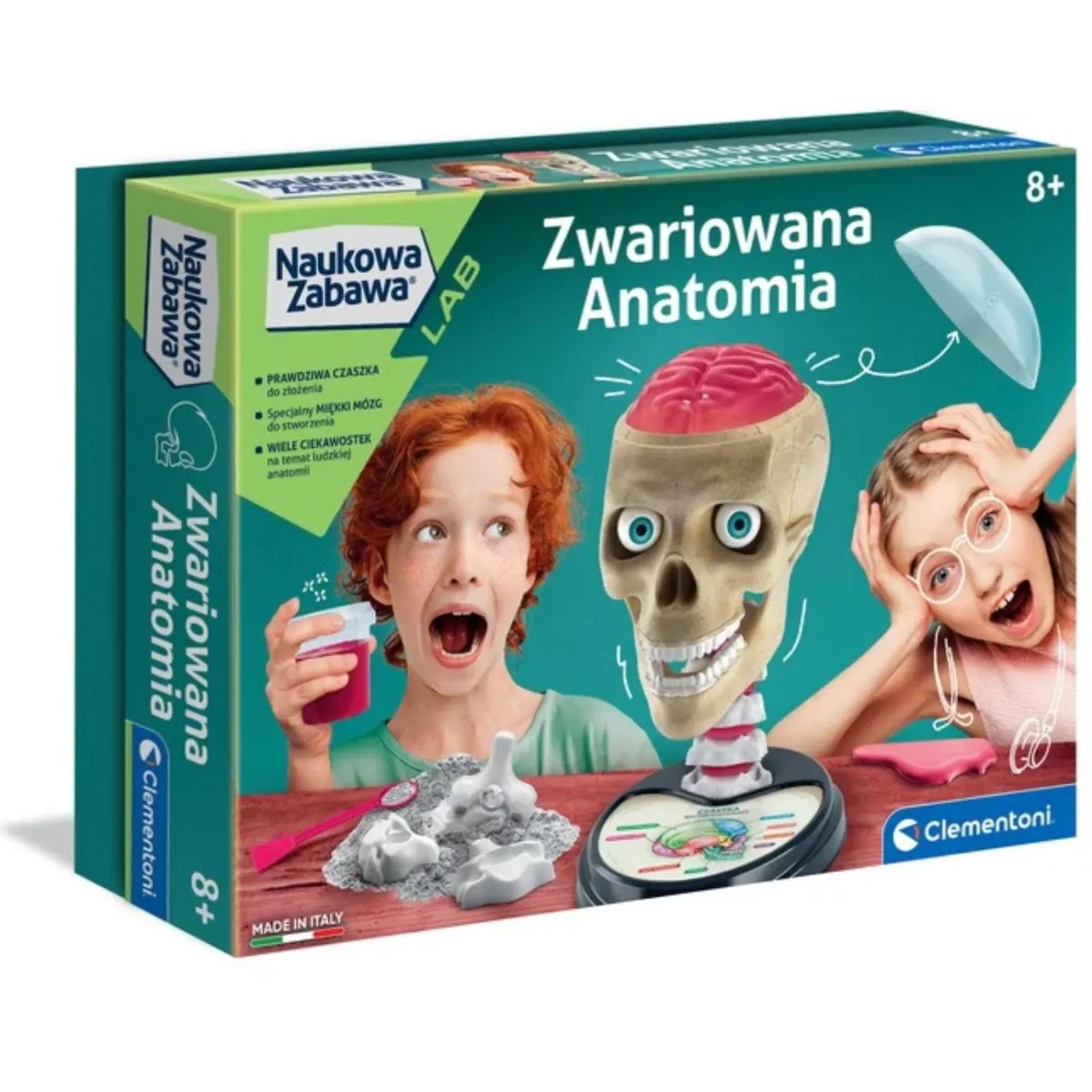 Clementoni C scientifique 50697 Science and Jeu - anatomie déjantée