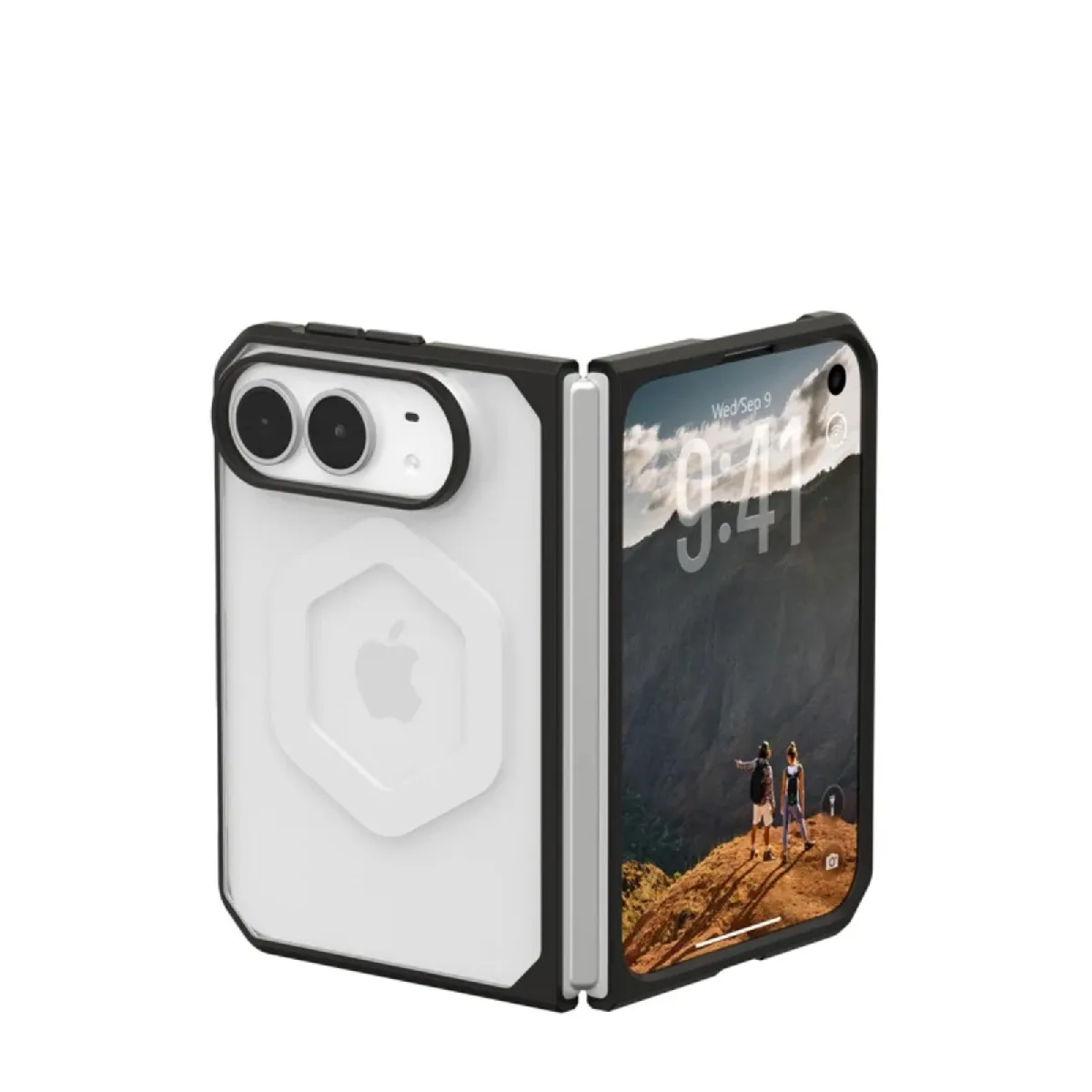 Uag Noir Coque Magsafe Pour Iphone Duo / Transparent