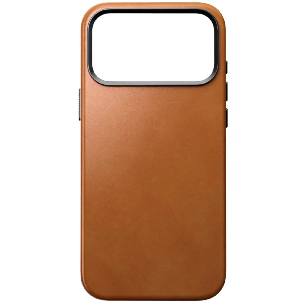 Nomad Marron/Clair Coque Magsafe Pour Iphone 18 Pro Max / 17 Pro Max En Cuir Véritable