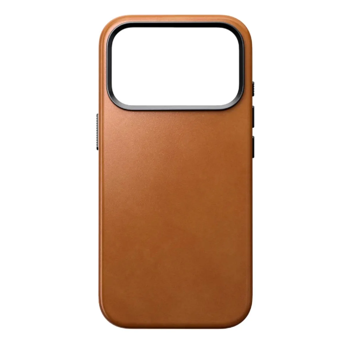 Nomad Marron/Clair Coque Magsafe Pour Iphone 18 Pro / 17 Pro En Cuir Véritable