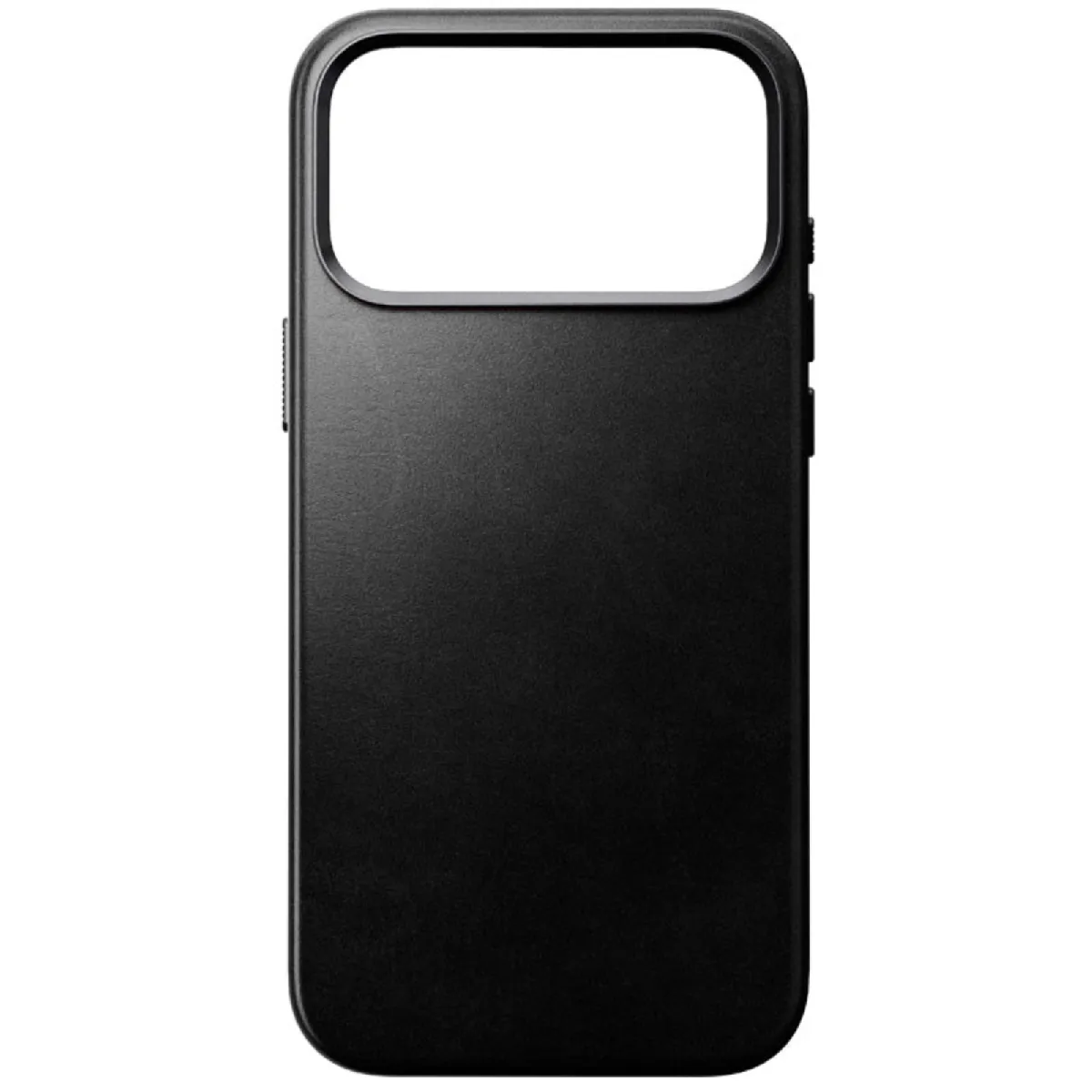 Nomad Noir Coque Magsafe Pour Iphone 18 Pro Max / 17 Pro Max En Cuir Véritable