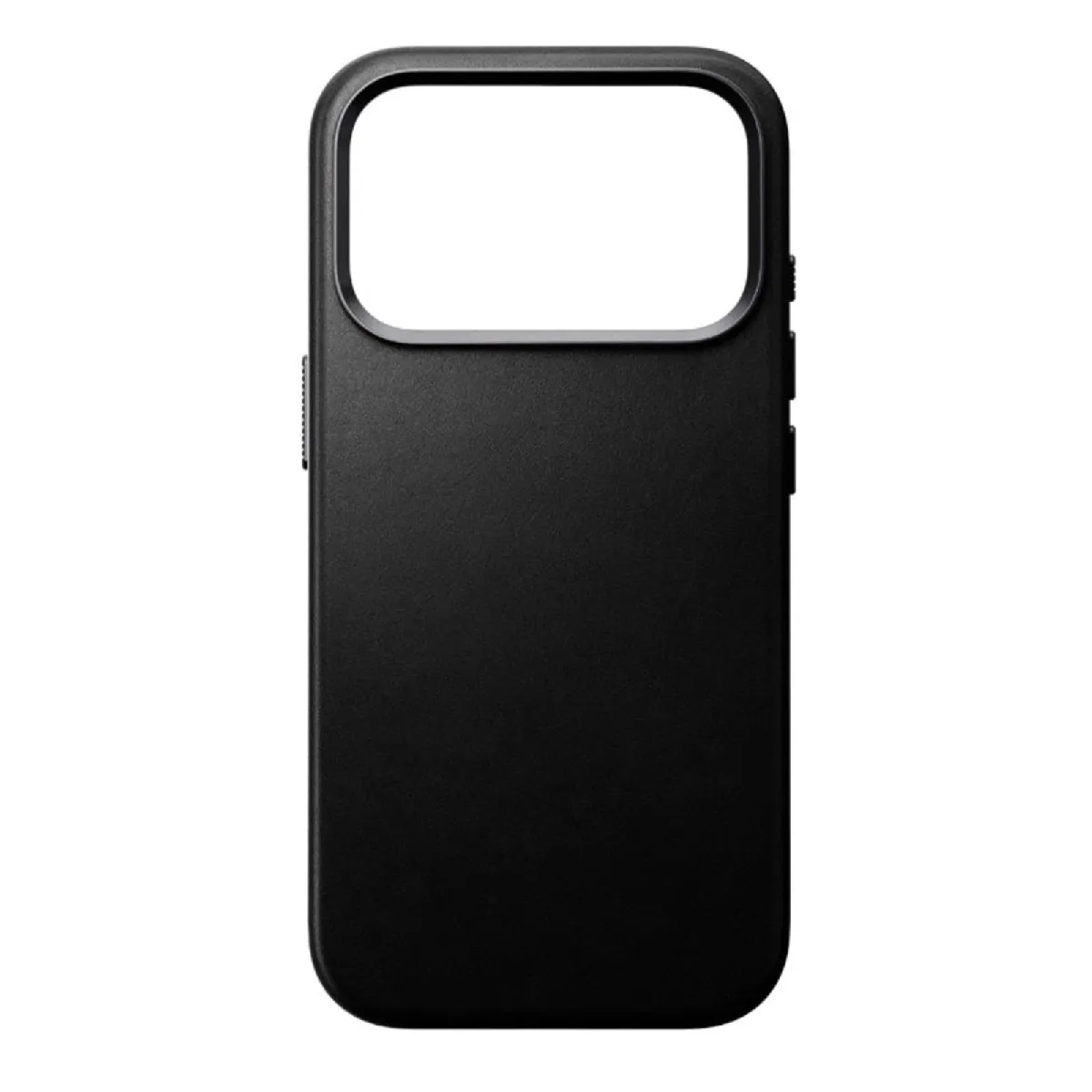 Nomad Noir Coque Magsafe Pour Iphone 18 Pro / 17 Pro En Cuir Véritable
