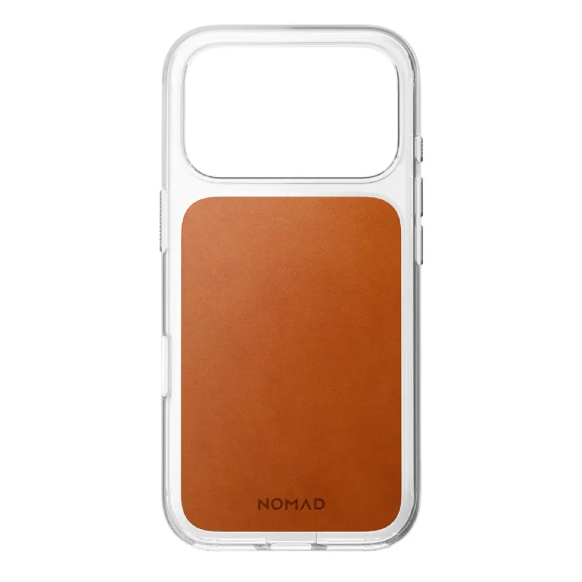 Nomad Marron Coque Magsafe Pour Iphone 18 Pro / 17 Pro En Cuir Clear Horween