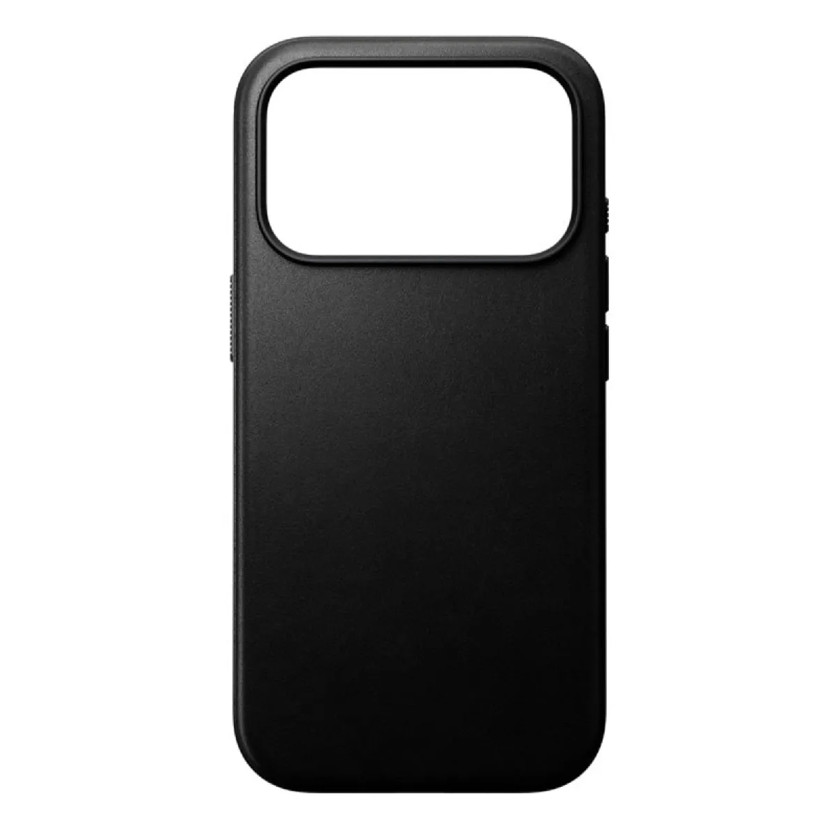 Nomad Noir Coque Magsafe Pour Iphone 18 Pro / 17 Pro En Cuir Véritable