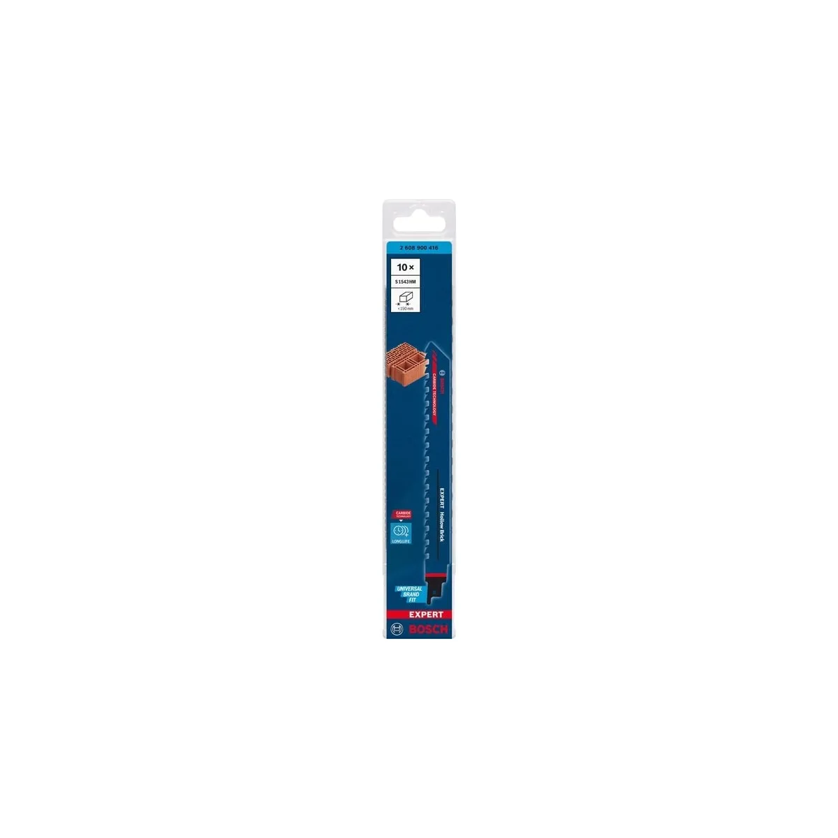 Lames de scie sabre BOSCH S1543HM Lot de 10 Carbure 240mm - vue 2