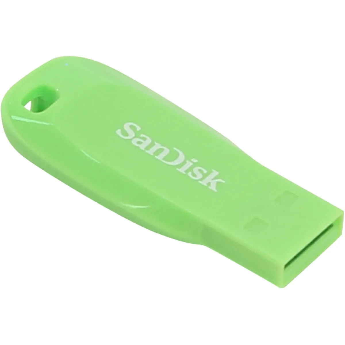 Sandisk Vert Cruzer Blade 32 Go - Clé Usb Type-A 2.0 - Sans Capuchon - Électrique