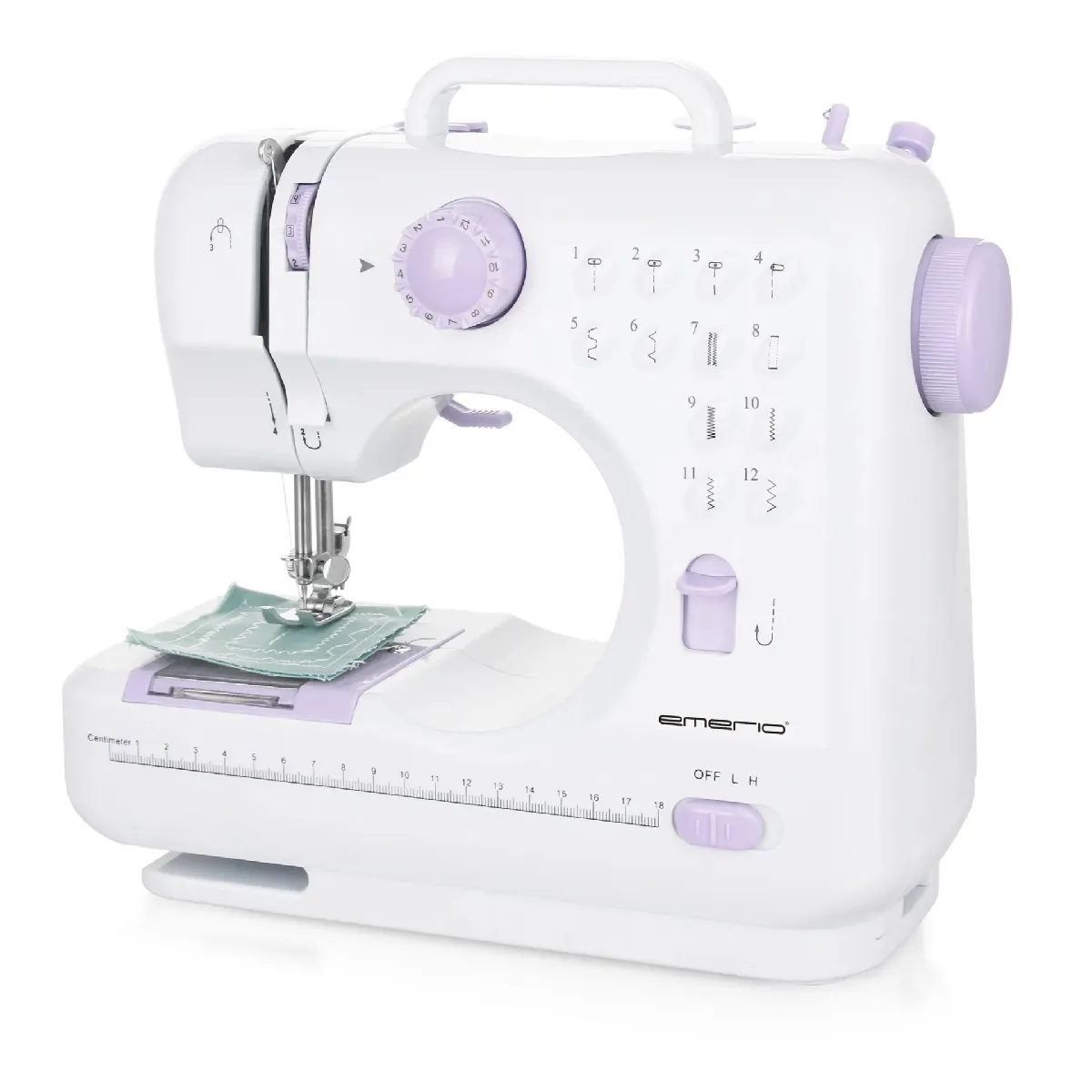 Emerio SEW-121820 machine à coudre Machine à coudre semi-automatique Electrique