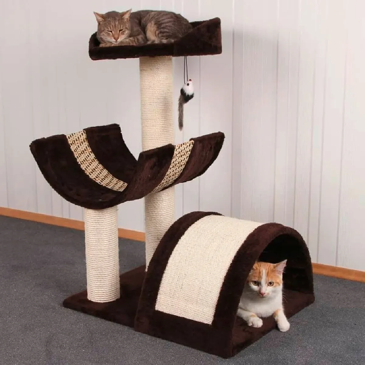 Kerbl Brun Arbre À Chats Safari 60 Cm Marron Foncé - Image 3