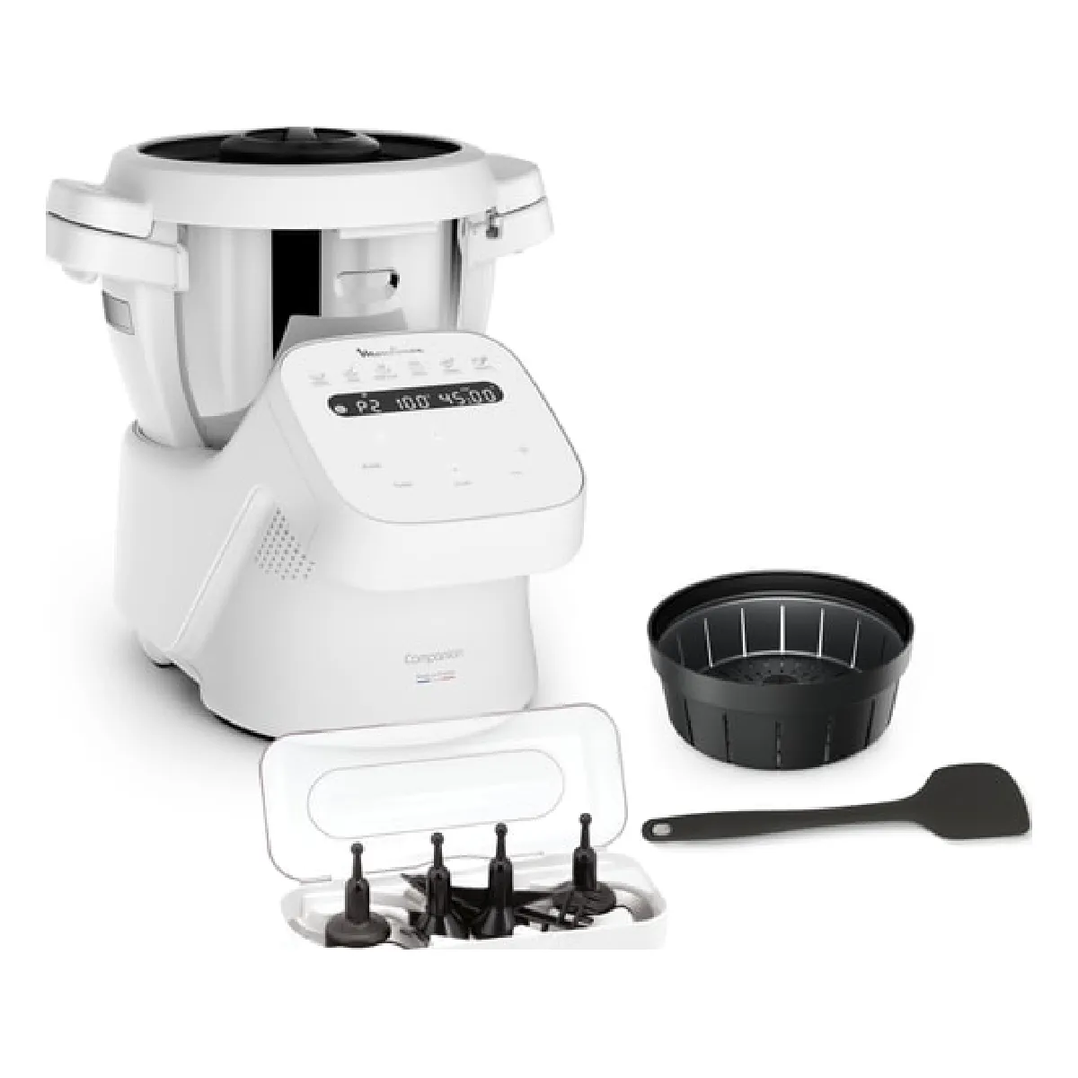 Robot Cuiseur Moulinex Companion HF840110 – 4.5L, 12 Programmes Automatiques - vue 4