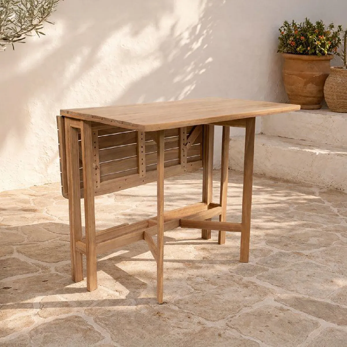 Générique Table De Jardin Pliante Bois D’acacia