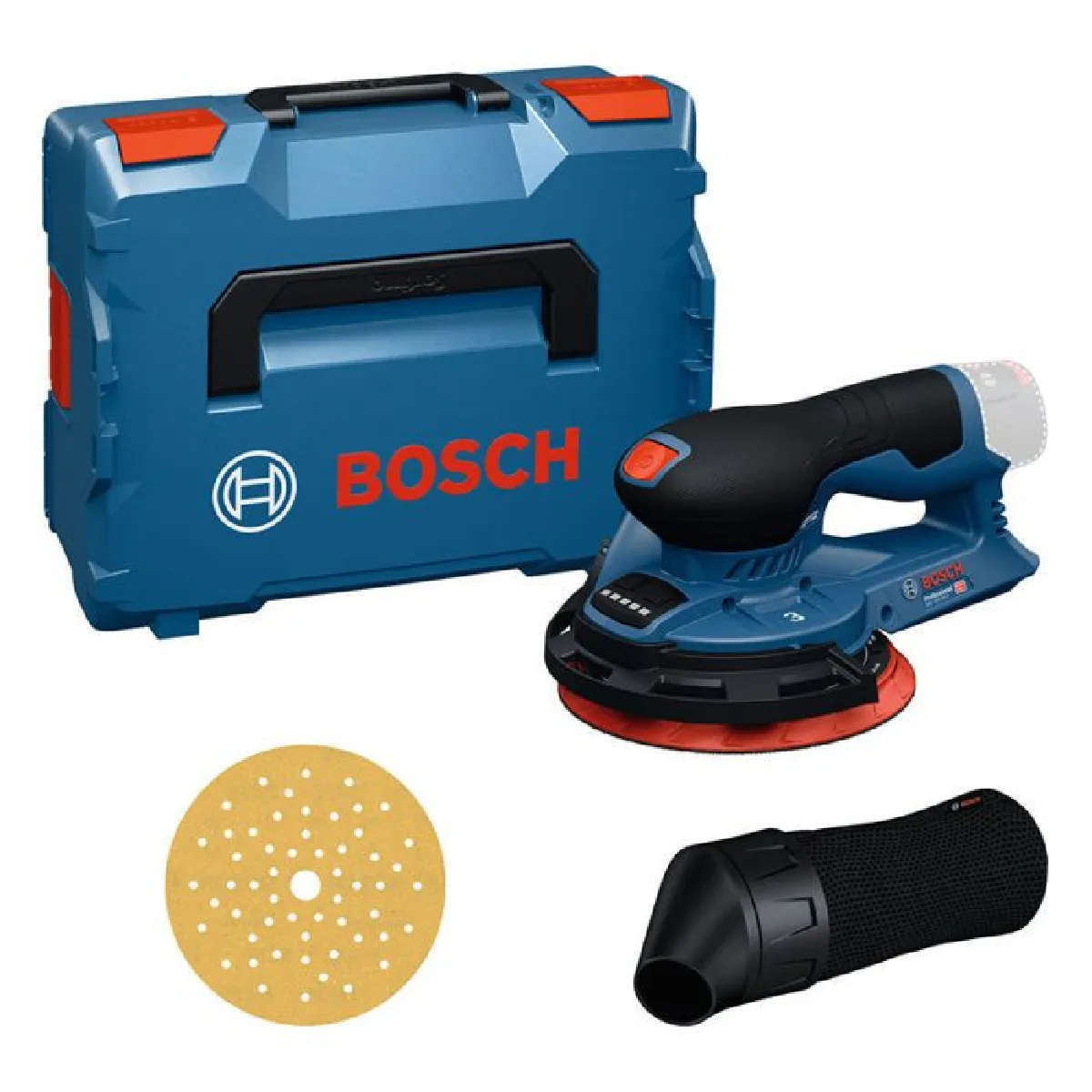 Bosch – Ponceuse excentrique sans fil 12V – Moteur sans balais – Ø plateau 150 mm – Vitesse 4.500 9.500 trmin – Aspiration efficace 12V 150 3 - vue 2