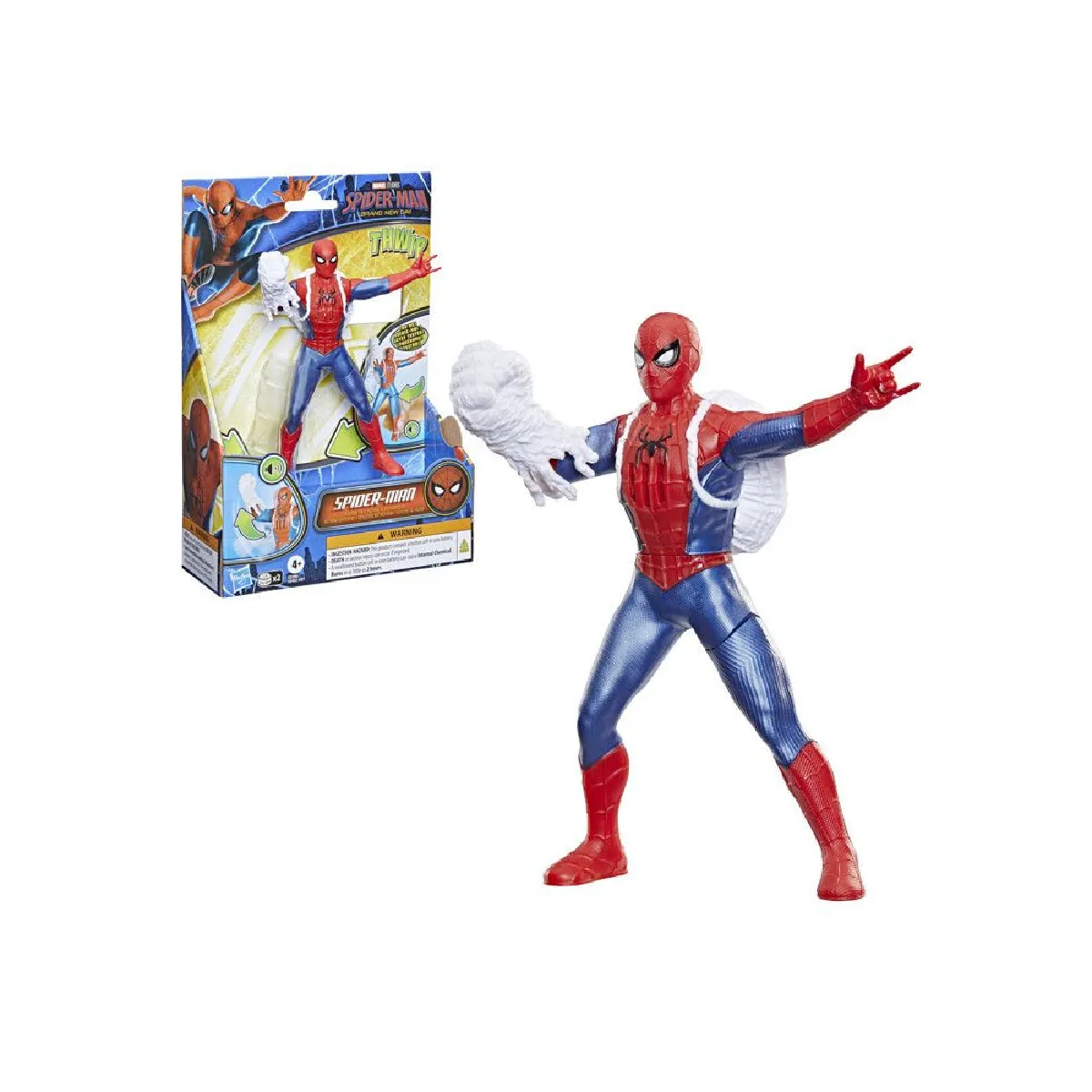 Hasbro Action FX Spider-Man - Figurine électronique 15 cm avec effets sonores