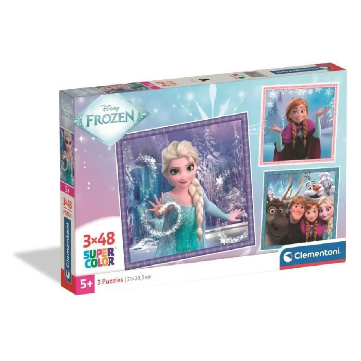 Clementoni 3x48 pièces - La Reine des Neiges