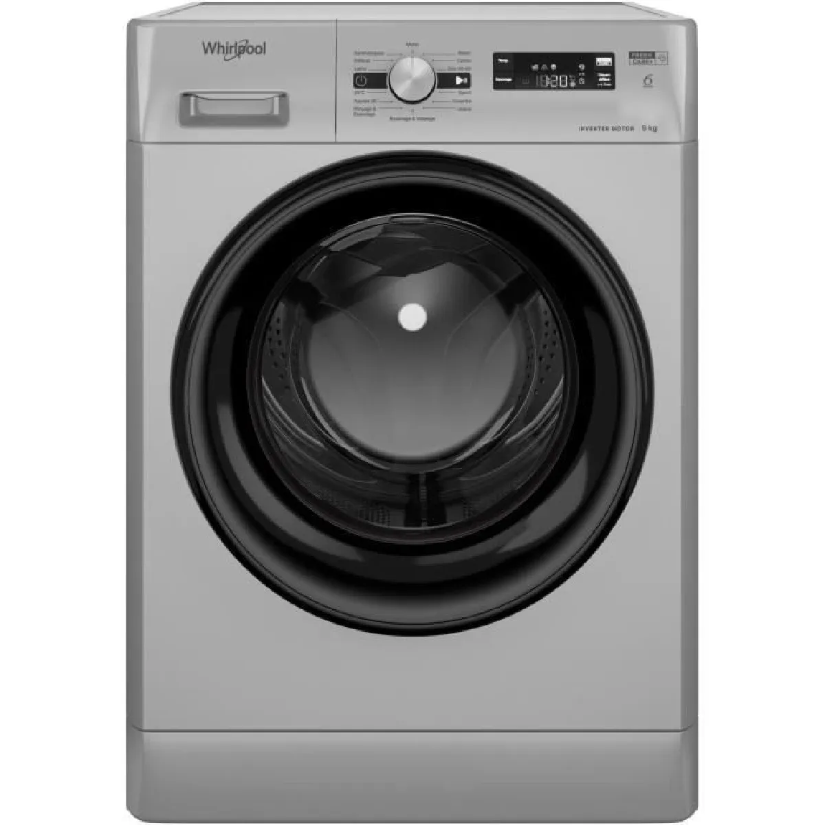 Lave-Linge Hublot Whirlpool FFS9269SBFR – 9 Kg – 1200 Tours/Min - vue 6