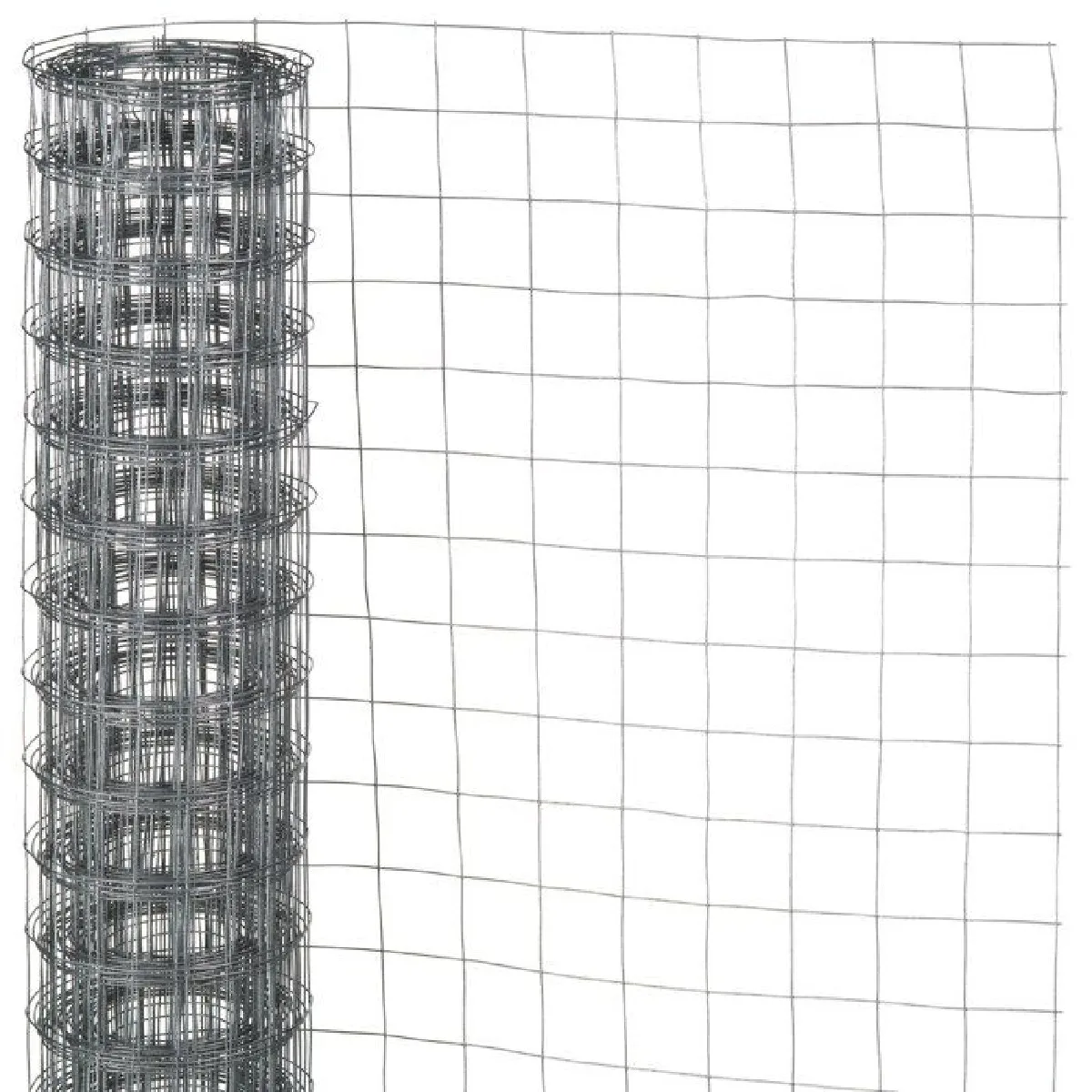 Non Communiqué Gris Grillage Pour Animaux Soudé H.0.5 X L.10 M, Maille H.12 X L.12.7 Mm - Image 4